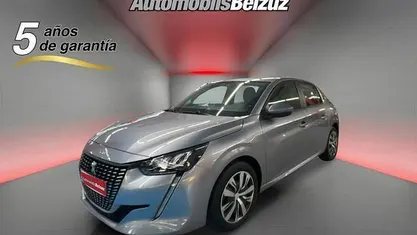 Plateado Usado 2020 Peugeot 208 Active Utilitario | 12.490 € (Precio justo)