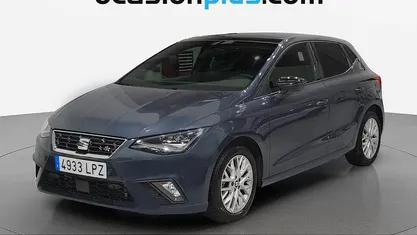 Usado Seat Ibiza FR 110 CV (80 kW) 2021 Gris Utilitario