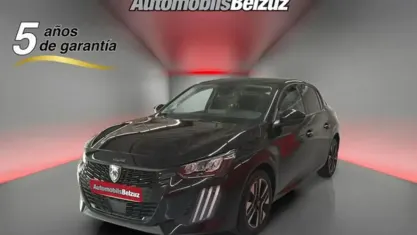 Usado Peugeot 208 Allure 102 CV (75 kW) 2025 Negro Utilitario