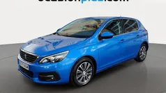 Azul Usado 2021 Peugeot 308 Allure Utilitario | 12.264 € (Buen precio)
