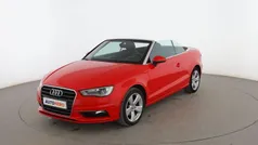 Rojo Usado 2014 Audi A3 Cabriolet Ambition Descapotable | 18.299 € (Buen precio)