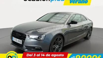 Usado Audi A5 225 CV (165 kW) 2013 Gris Coupe