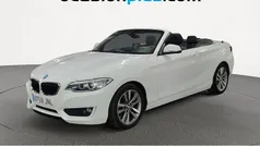 Blanco Usado 2016 BMW 218 Descapotable | 18.990 € (Precio justo)