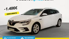Blanco Usado 2021 Renault Mégane GrandTour Intens Familiar | 16.350 € (Precio justo)