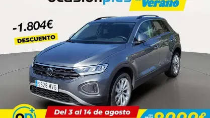 Usado VW T-Roc Life 116 CV (85 kW) 2024 Gris SUV