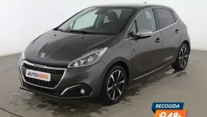 Usado Peugeot 208 82 CV (60 kW) 2019 Gris Utilitario
