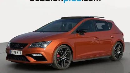 Usado Seat Leon CUPRA 300 CV (220 kW) 2018 Naranja Utilitario