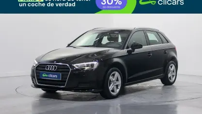 Käytetty Audi A3 Sportback g-tron Design 131 HP (96 kW) 2019 Musta Viistoperä
