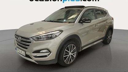 Begagnad Hyundai Tucson GO! 177 HK (130 kW) 2018 Beige SUV