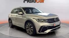 Gris Usado 2021 VW Tiguan R-line SUV | 30.490 € (Precio justo)