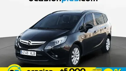 Usado Opel Zafira Selective 130 CV (95 kW) 2012 Negro Monovolumen