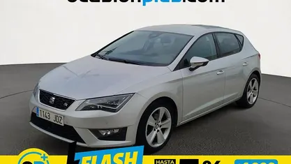Usado Seat Leon FR 150 CV (110 kW) 2015 Gris plata Utilitario