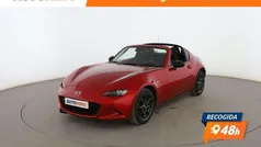Rojo Usado 2017 Mazda MX5 Luxury Descapotable | 19.799 € (Precio justo)