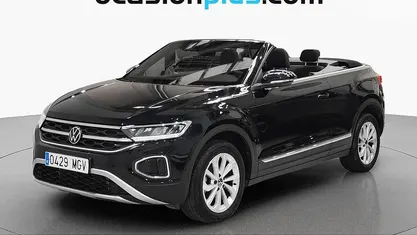 Usado VW T-Roc Cabriolet Style 150 CV (110 kW) 2023 Negro Descapotable