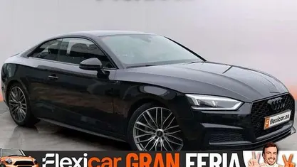 Usado Audi A5 S-Line 190 CV (139 kW) 2017 Negro Coupe