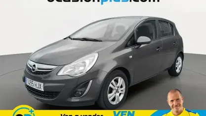 Usado Opel Corsa Selective 75 CV (55 kW) 2012 Gris Utilitario