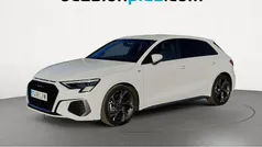 Blanco Usado 2022 Audi A3 Sportback S-Line Utilitario | 27.682 € (Precio justo)