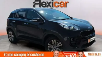 Usado Kia Sportage 116 CV (85 kW) 2018 Negro SUV