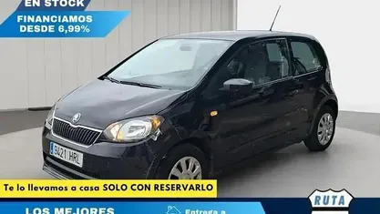 Używany Skoda Citigo Active 60 KM (44 kW) 2013 Czarny Hatchback