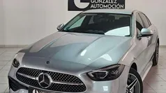 Gris Usado 2024 Mercedes C300e Berlina | 47.900 € (Buen precio)