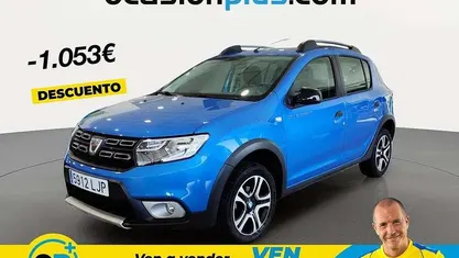Usado Dacia Sandero Stepway 101 CV (74 kW) 2020 Azul Utilitario