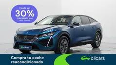 Azul Usado 2024 Peugeot 408 Allure Berlina | 28.990 € (Precio justo)