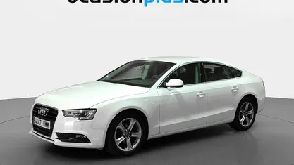 Usado Audi A5 Sportback Advanced 150 CV (110 kW) 2014 Blanco Utilitario