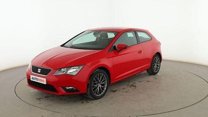 Używany Seat Leon I-Tech 110 KM (80 kW) 2014 Czerwony Coupe