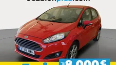 Rojo Usado 2014 Ford Fiesta Trend Utilitario | 7550 € (Precio justo)