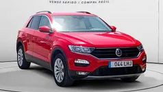 Rojo Usado 2020 VW T-Roc Advance SUV | 19.950 € (Precio justo)