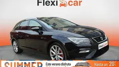 Negro Usado 2019 Seat Leon FR Familiar | 15.990 € (Precio justo)