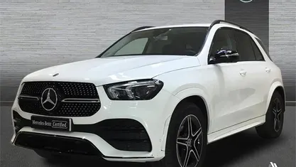 Usado Mercedes GLE300 AMG line 245 CV (180 kW) 2020 Blanco SUV