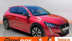 Rojo Usado 2021 Peugeot 208 GT Utilitario | 15.990 € (Precio justo)