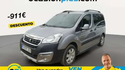 Usado Peugeot TePee Outdoor 100 CV (73 kW) 2016 Gris Van