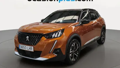 Usado Peugeot 2008 GT-line 131 CV (96 kW) 2020 Naranja SUV