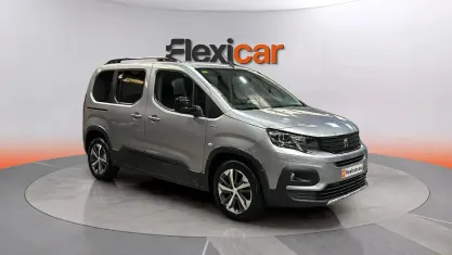 Usado Peugeot Rifter GT-line 100 CV (73 kW) 2019 Gris Monovolumen