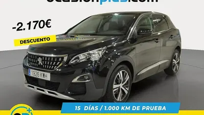 Brugt Peugeot 3008 Allure 130 HK (95 kW) 2019 Sort Pickup / Ladvogn