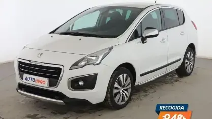 Käytetty Peugeot 3008 Style 130 HP (95 kW) 2016 Valkoinen Katumaasturi