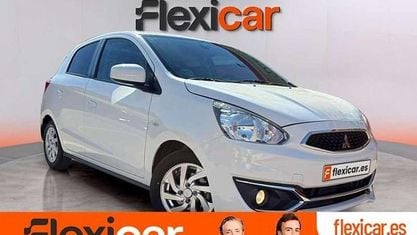 Używany Mitsubishi Space Star 80 KM (58 kW) 2018 Biały Hatchback