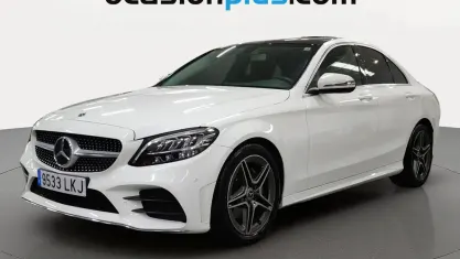 Usado Mercedes C220 AMG 194 CV (142 kW) 2020 Blanco Berlina