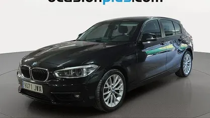 Usado BMW 118 150 CV (110 kW) 2017 Negro Utilitario