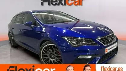 Usado Seat Leon ST FR 180 CV (132 kW) 2018 Azul Familiar