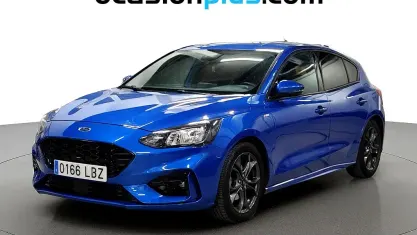 Usado Ford Focus ST-Line 125 CV (91 kW) 2019 Azul Utilitario