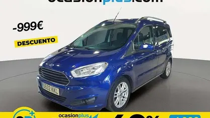 Usado Ford Tourneo Courier Titanium 102 CV (75 kW) 2018 Azul Monovolumen