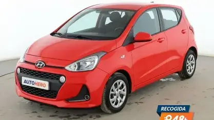 Usado Hyundai i10 67 CV (49 kW) 2019 Rojo Utilitario