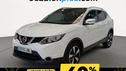 Blanco Usado 2017 Nissan Qashqai N-Connecta SUV | 15.695 € (Precio justo)