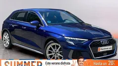Azul Usado 2023 Audi A3 S-Line | 29.990 € (Precio justo)