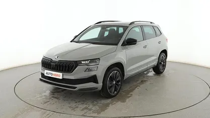 Gris Usado 2022 Skoda Karoq SportLine SUV | 25.799 € (Precio justo)