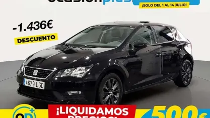 Usado Seat Leon Style 116 CV (85 kW) 2020 Negro Utilitario