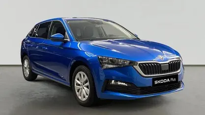 Brugt Skoda Scala Ambition 116 HK (85 kW) 2024 Blå Hatchback